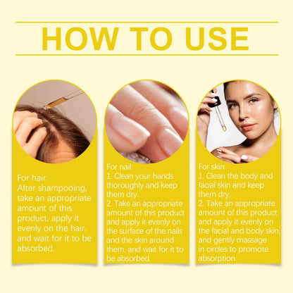 60ml Natural Vitamin E Essential Oil For Massage Skin Care Scraping Shower Face Body Nail Hair Eyelash Care Universal Daily Care