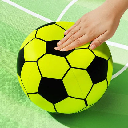 High-Elastic Silent Football Easy to Grip Lightweight Low Noise Foam Soccer Ball 21/24CM Squeezable Indoor Training Ball