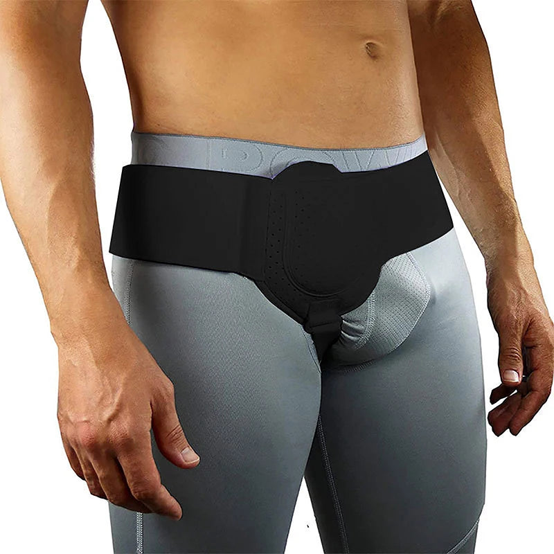 Hernia Belt Truss For Inguinal Sports Hernia Support Pain Relief Recovery Strap Breathable Adjustable Man Inguinal Groin Support