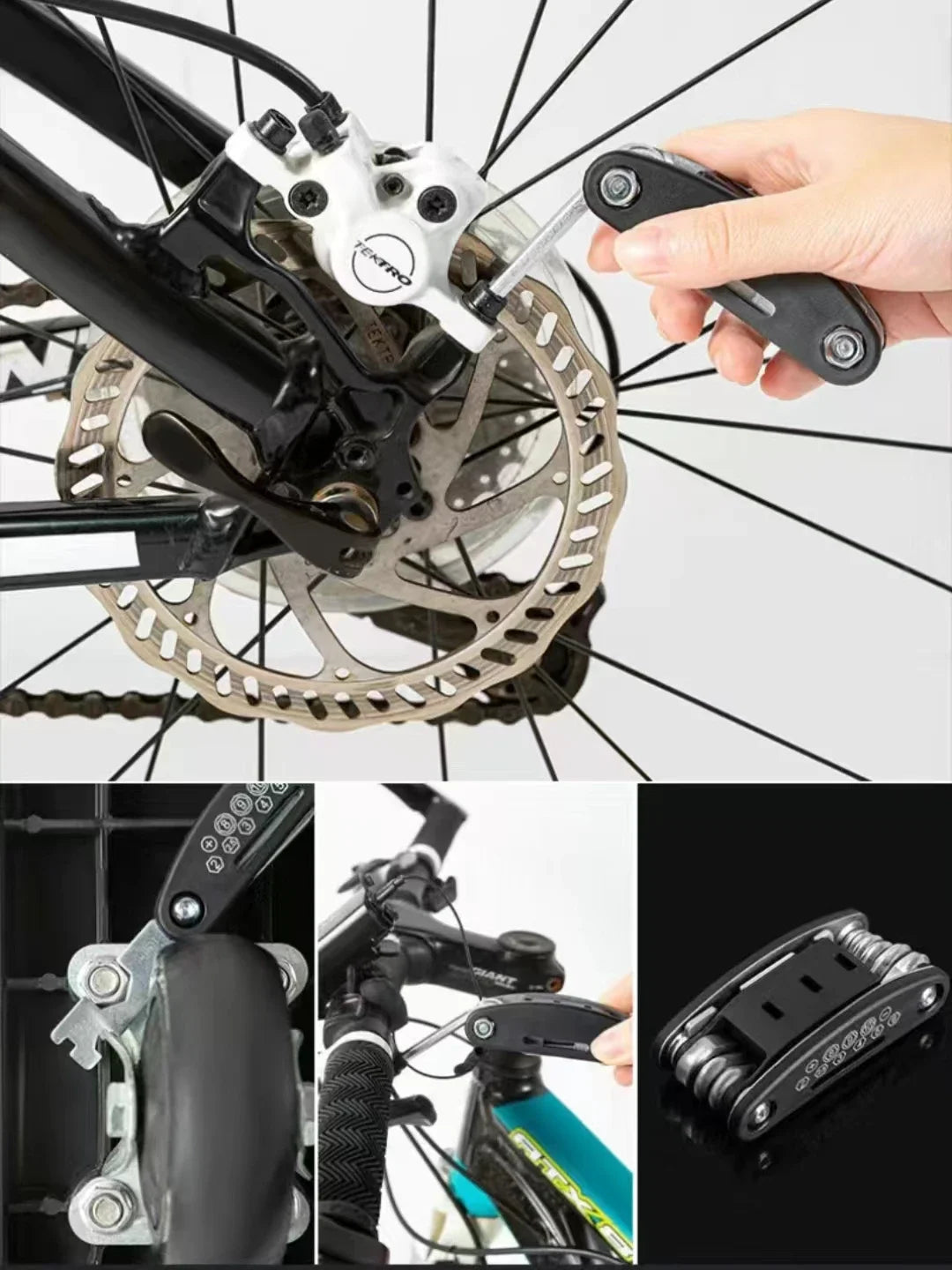 16-in-1 Hexagon Wrench & Screwdriver Set - Multi-Functional Portable Tool Kit for Motorcycle, Bicycle & Furniture Maintenance