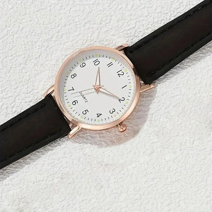 Fashion Women Watches,Vintage-Quartz Watch With Glow-In-The-Dark Design Fashion Business Casual Analog Watch,Girls Clock Gift