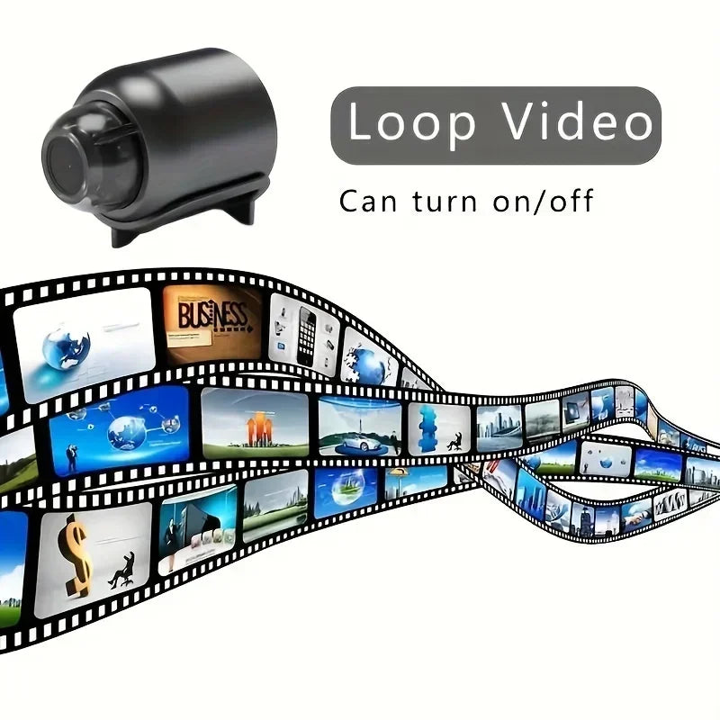 Mini kamera WiFi 1080P HD, wewnętrzna kamera bezpieczeństwa z noktowizorem, dwukierunkowym audio, do monitorowania dzieci i zwierząt domowych