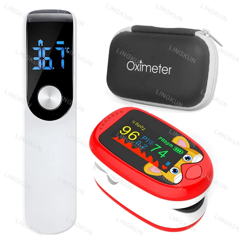 USB Pediatric Oximeter Finger Blood Oxygen Monitor for Children Pulse Oximeter OLED Digital Oximetro Home Medical