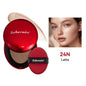 Korean Air Cushion Foundation Natural Moisturizing Coverage 72H Wear Semi-Matte Finish Foundation Women Long-lasting Makeup Base