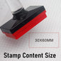 Personalized Logo Self inking Stamp Customized Photosensitive ink Stamp Your design picture