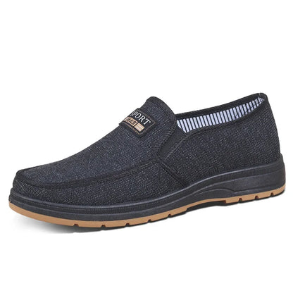 Hot selling men's sports shoes for spring and summer 2024, casual old Beijing walking shoes, breathable men's cloth shoes