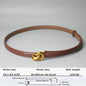 Belts for Women Luxury Fashion Women’s Designer Belts Black White Brown Women's Trousers Jeans Belt Dress Belt Waist Belt CY08