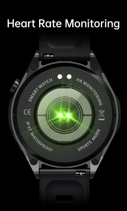 LIGE NFC 2026 New Ultra Military Smart Watch Men 1.32" IPS IP67 Waterproof ECG Smartwatch   For iOS Android Sports Smart Watches