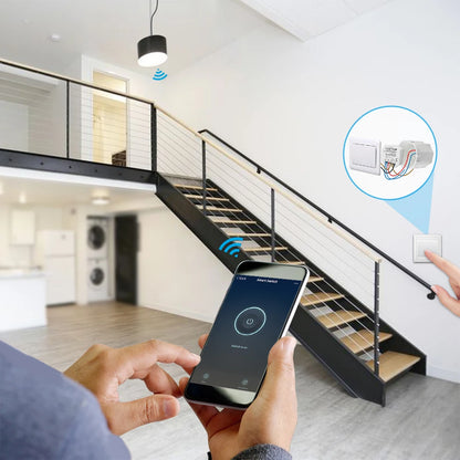 LoraTap Tuya Smart Life ZigBee WiFi Light Switch Module Dimmer Energy Monitor App Remote Control Alexa Google Home Voice Control