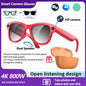 2026 Smart AI Glasses 4K HD Camera M02 Ultra ChatGPT 3600mAh Charging Case Power Bank 32GB Translation Music Video Sunglasses