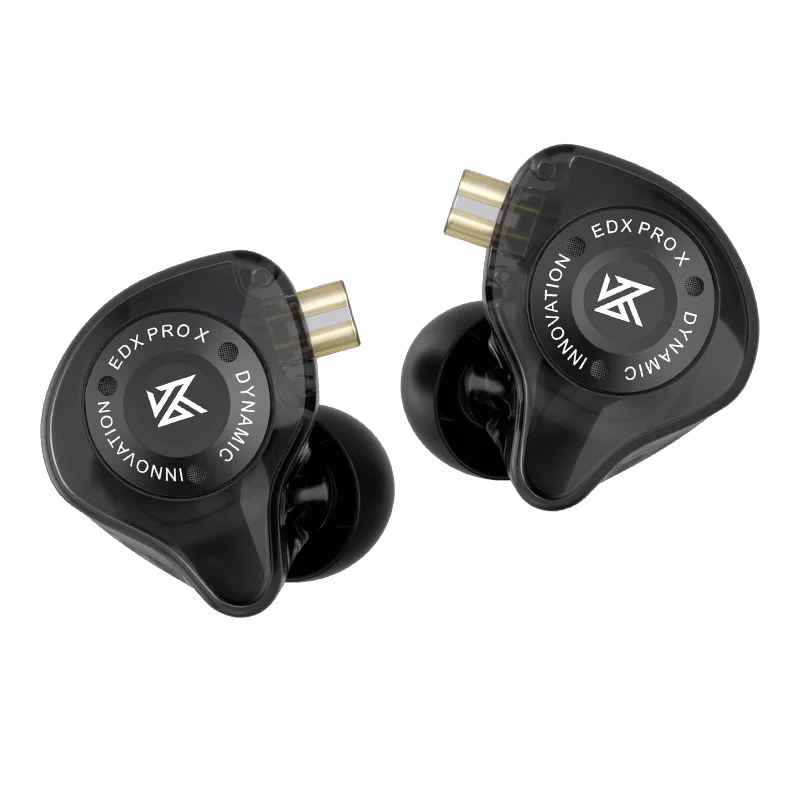 KZ EDX Pro X dynamic driving headphones in-ear monitoring earplugs HIFI bass hi-fi headphones stage sports headphones