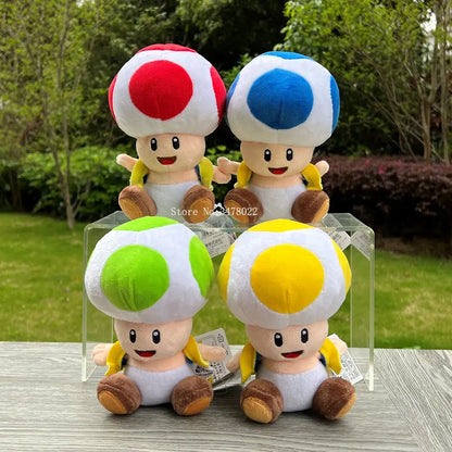 18cm Plush Toys Toad Red Colour Stuffed Toy Cartoon Soft Doll Childrens Gifts