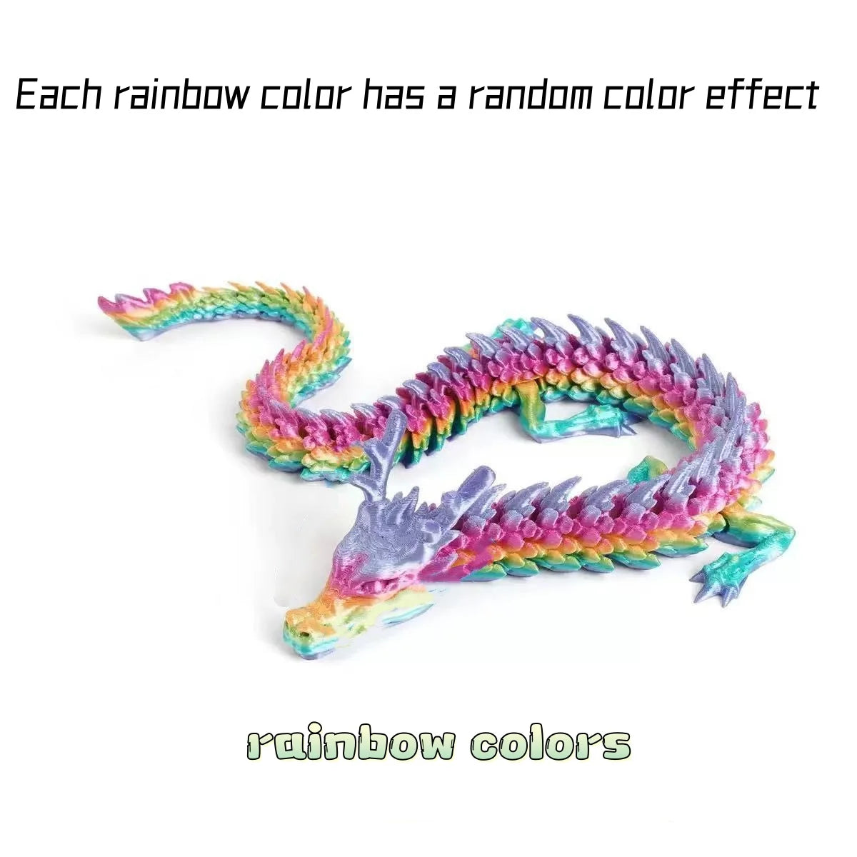 1 Set 3D Printed Dragon Egg Ornamental Toy Joint Activity Model Stress Relief Fidget Toys Gift for Kids Adults Home Office Decor