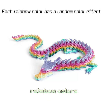1 Set 3D Printed Dragon Egg Ornamental Toy Joint Activity Model Stress Relief Fidget Toys Gift for Kids Adults Home Office Decor