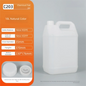 1/2/3/4/5/6/10L Plastic Airtight Bottle with Lid Food Grade HDPE Bucket Sealed Large-Capacity Oil Jerrican Gel Shampoo