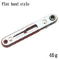 Multifunctional Bidirectional Forward and Reverse Ratchet Screwdriver Elbow Flat Head Wrench Cross Screwdriver Slotted Tool
