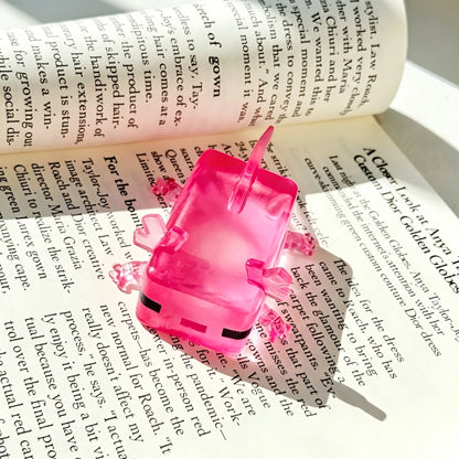 Transparent Cube Axolotl Squishy Toy Maltose Jelly Salamander Fidget Squeeze Slow Rising Stress Relief Sensory Vent Toys Kids.