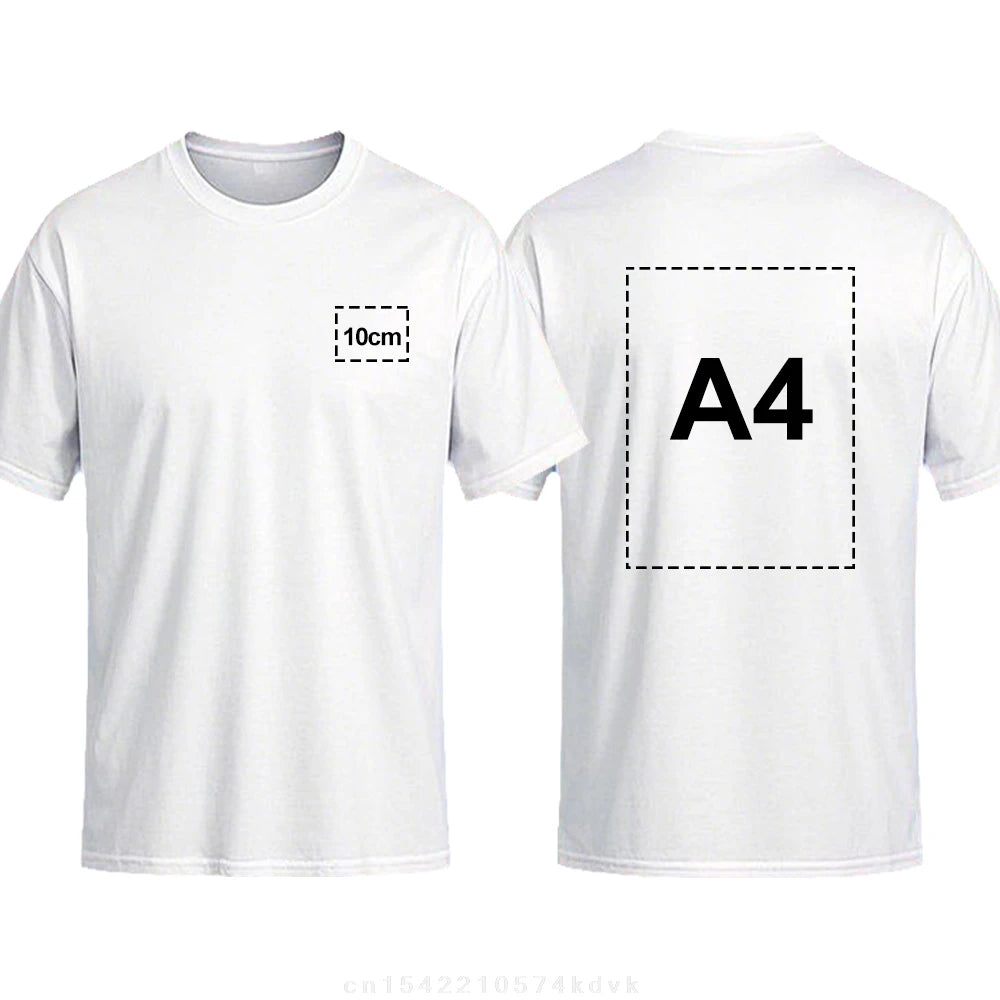 Diy Add Your Own Custom Text Name Men's T Shirt Casual Dress High Quality Mens T-shirt 5xL Personalized Message Band Tshirts