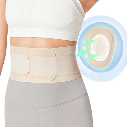 1pc New Thin Back Brace for Lower Back Pain Lumbar Support Belt for Men and Women, Waist Support for Lower Back Pain Relief