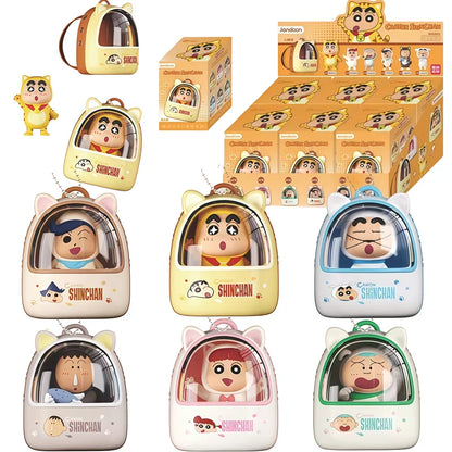 JANDOOM Crayon Shin-Chan Sakurada Nene Bochan Kazama Tōru Anime Figure Rice Grains Doll Blind Box Toys Bag Charm Birthday Gifts