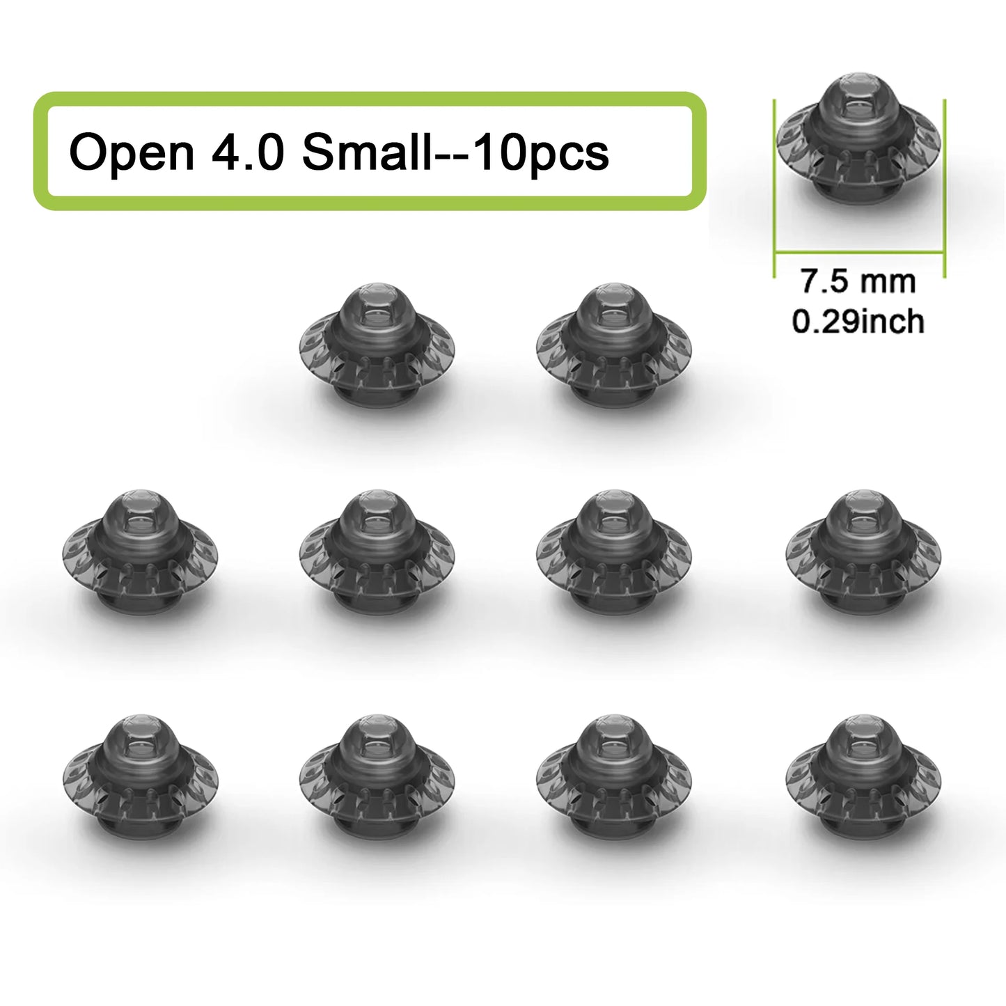 Hearing Aid Domes for Phonak Replacements,Phonak Open 4.0 Domes,10pcs Universal Domes for Phonak-Unitron Ric Hearing aid