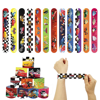 Cars Lightning McQueen Birthday Tableware Set Paper Cups Plates Tablecloth Napkins Banner Gift Bags Festive Event Essentials