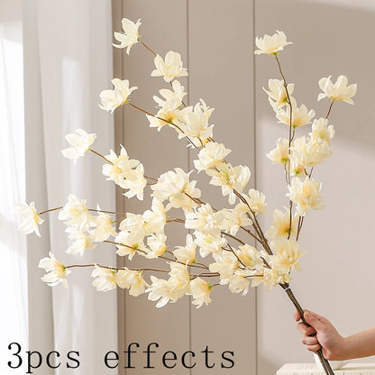 1Pcs Artificial Flowers Bouquet 110CM Long Fake Flower For Home Decor Party Supplies Garden Wedding Decoration Vase Accessories