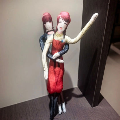 Smoking Behind The Supermarket with You Abstract Plush Figure Sasaki|Yamada|Tayama Anime Peripheral Bendable Soft Doll Cute Toys