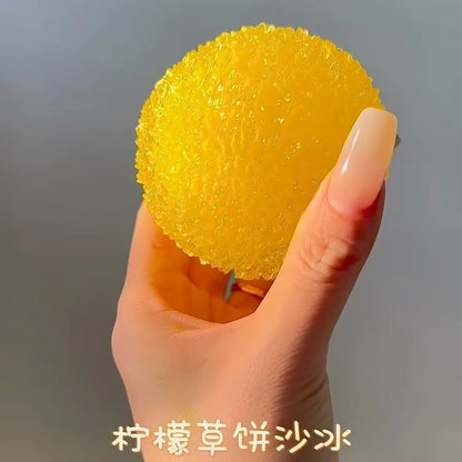 Slushy Bayberry Shapeable Stress Squeeze Ball Non‑Rebound Squishy Fidget Toy ASMR Rustling Sound Anti‑Stress Decompression Toy
