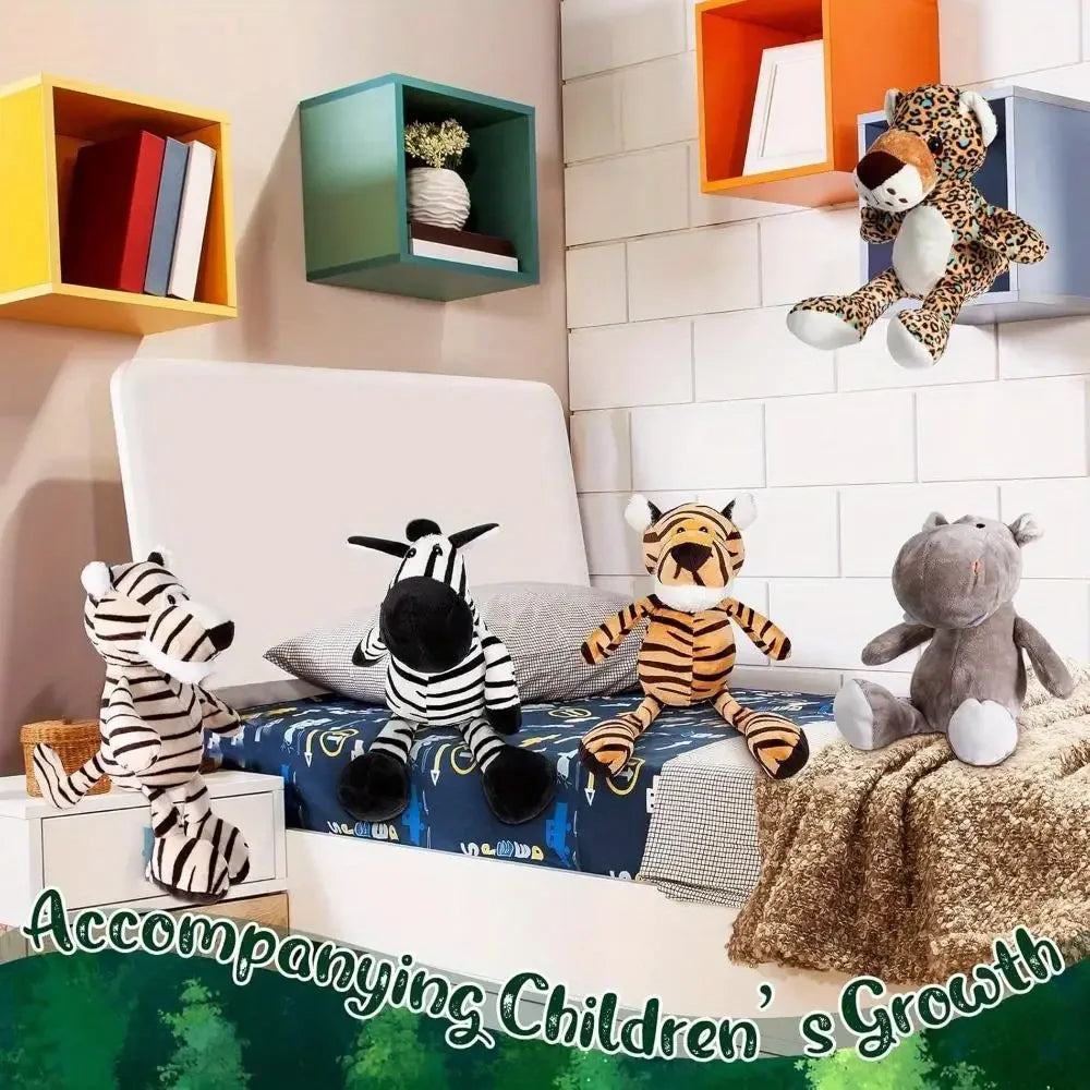 10 Pcs Stuffed Giraffe Plush Animal Toy, Super Soft Animal Toy with Realistic Details, Great for Kids and Baby Nurseries
