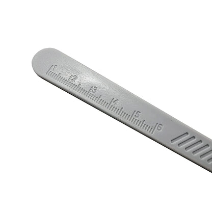 Aseptic Disposable 10# Round Head 10 Scalpels, 11 Point Scalpels For Surgical Skin, Laboratory Anatomy, Carving And Craft Hobby