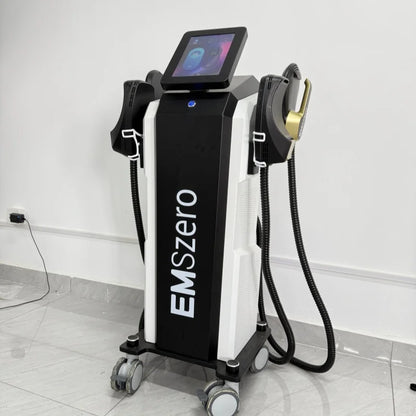 Emszero Neo Body Sculpt Machine 6500w 200hz Professional EMS Hiemt Shape rf Electrostimulation Devices 5 handles for Salon Spa