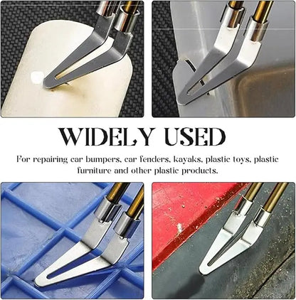 1-50Pcs Smooth Head Adjustable Soldering Repair Iron Plastic Smoothing Tip Head 45 Degree Elbow Welder Head for Welding Tools