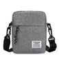 1Pcs 14×5×19cm Men Womens Canvas Crossbody Bag Lightweight Mini Shoulder Phone Pouch for Outdoor Hiking Travel Sports Square Bag