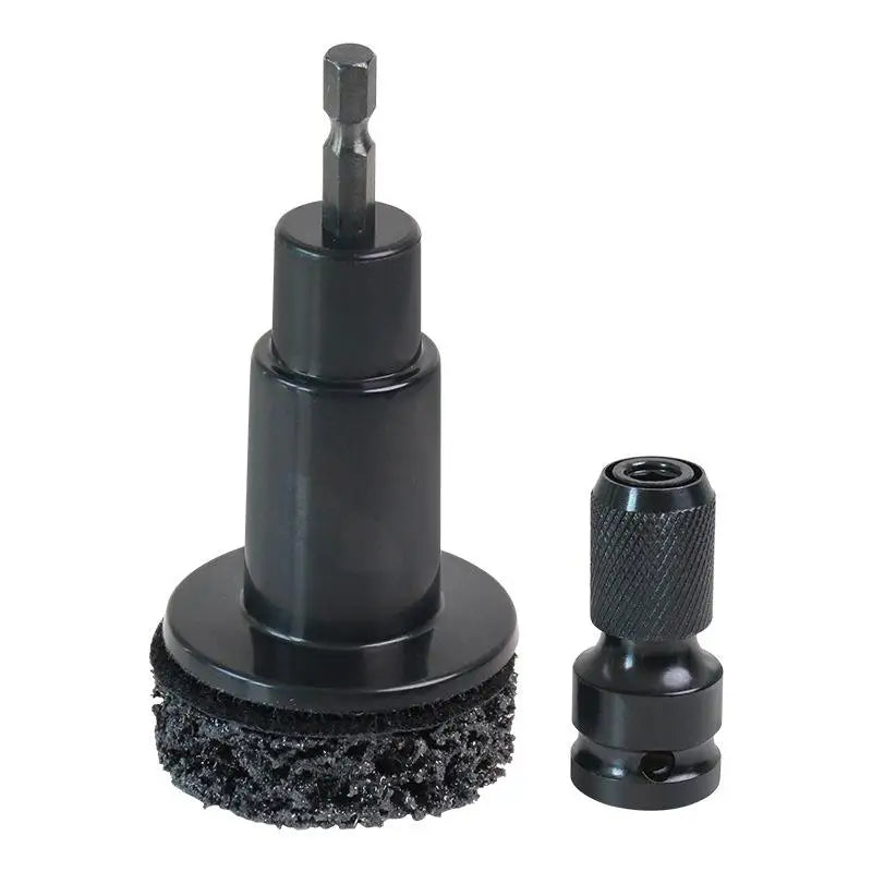 Wheel Hub Cleaning Kit Inner Rim Cleaner Tool Brake Hub Cleaning Kit Fits Power Drill 1/2" Impact Driven Wrenches Rust Removal