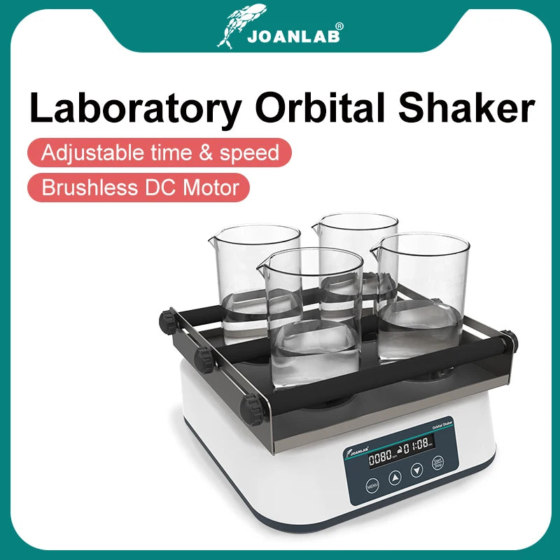 JOANLAB 110/220V Orbital Shaker Digital Display Linear Shaker Laboratory SK-20Pro