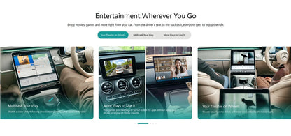 Ottocast OttoAibox P3 Pro AI Box Wireless CarPlay Android Auto QCM 6225 HDMI YouTube Netflix Video for Benz VW Ford Toyota