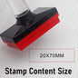 Personalized Logo Self inking Stamp Customized Photosensitive ink Stamp Your design picture