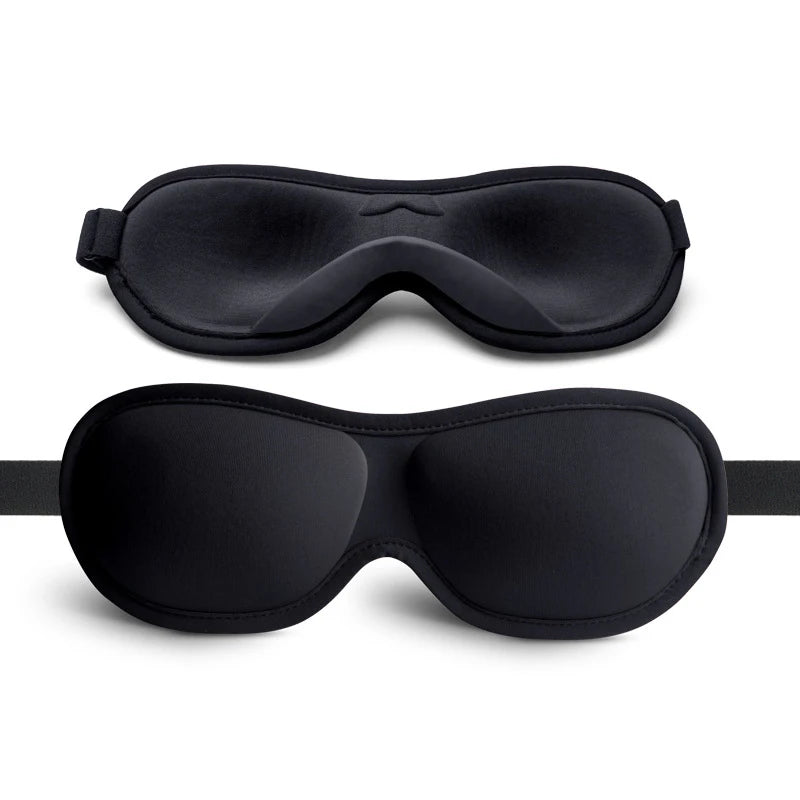 3D Eye Sleeping Mask Breathable Flight Nap Night Shading Sleep Eye Mask Portable Women Men Eye Cover Patch Milk Silk Eyeshade
