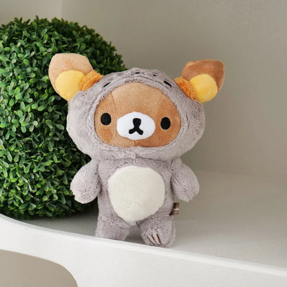 Anime Rilakkuma Cartoon Plush Doll Soft bear Toys Kawaii Room Decor Teddy Bear Plushies Cute Couple Bear Xmas Gifts For Girls