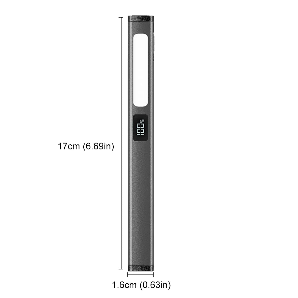 Waterproof Mini Nursing Flashlight LED+SMD Medical Handy Pen Light USB Charging Pocket Penlight Torch 400mAh for Nursing Student