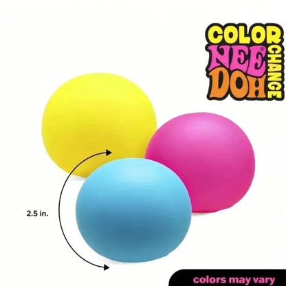 New Schylling needoh extrude Color Change Sensory Stress Relief Balls Relief Relieves Anxiety Fidget Squishy Toy bind box Gift