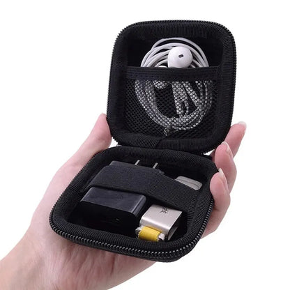 Portable Earphone Storage Bag Data Cable Organizer Bag Multifunctional Digital Gadgets Case For Charger U Disk Protective 2030