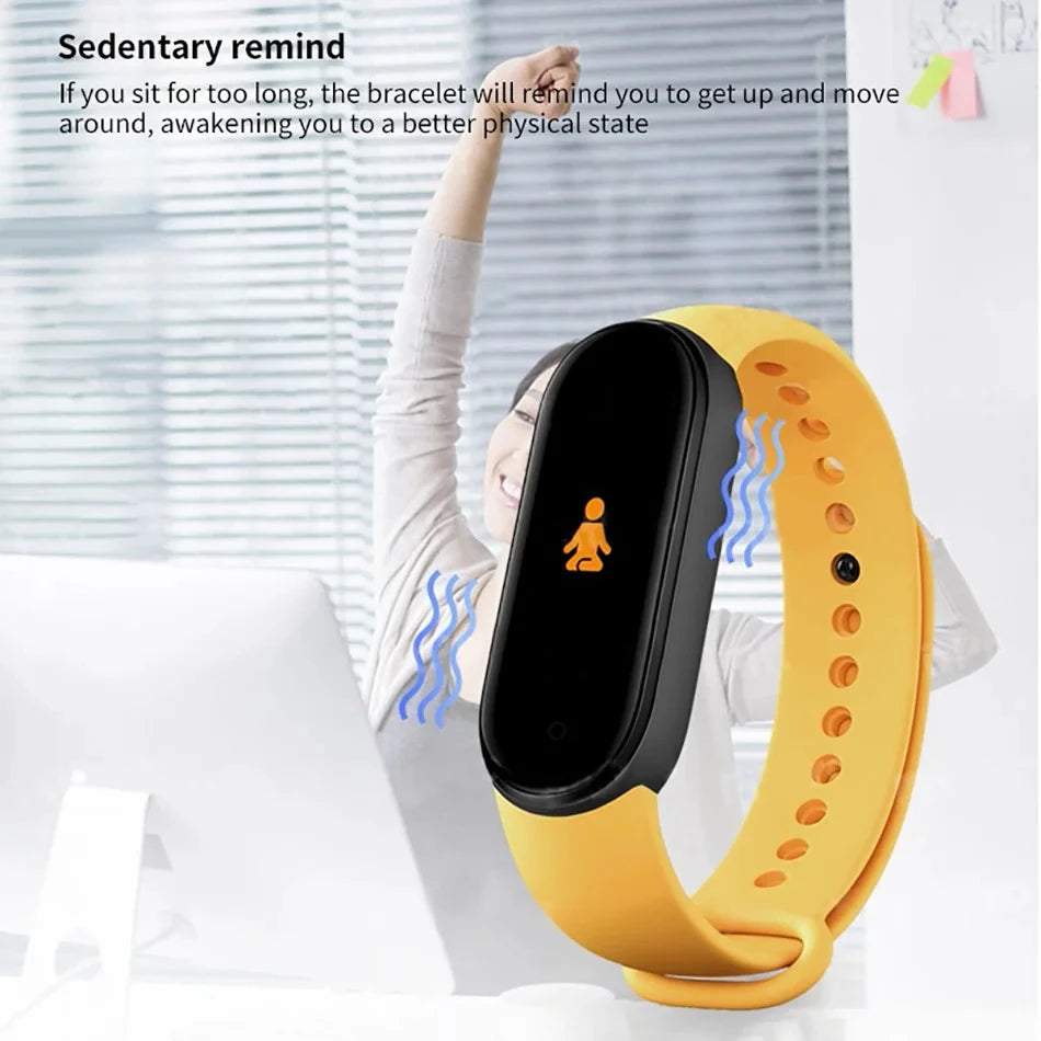 Lenovo Waterproof Smart Watch MenWomen Fitness Smart Bracelet Sports Band Heart Rate Blood Pressure Monitor Multi-function Watch