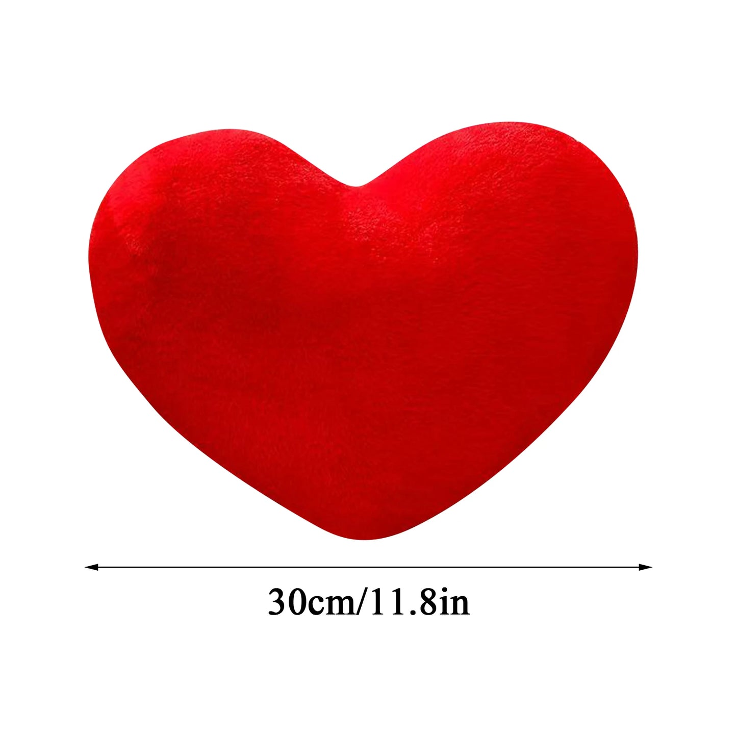 Cute Heart Shaped Pillow Soft Plush Throw Pillows Living Room Decor Valentines Day Wedding Gifts Love Pillow Heart Sofa Cushion
