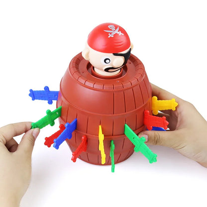 Pirate Board Game, Montessori Family Gathering Games, Childrens Funny Toy Cubes, Childrens Board Games Boys and Girls Gifts.