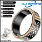 2026 Smart ring with charging compartment HD screen，sports mode 5ATM waterproof，long battery life smartring for ios Andriod