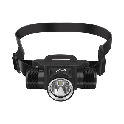 BORUiT HP900 Diving Headlamp 800 Lumen 18650/21700 Battery Torch IPX8 Waterproof Headlight For Fishing Camping Aluminum Alloy