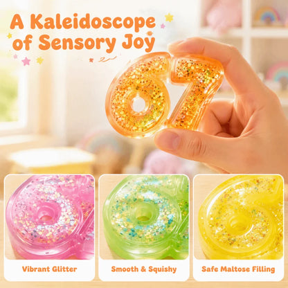 Slow Rising 67 Maltose Squeeze Toy Cartoon Pinch Six Seven Fidgets Toys 7.5cm Hand Relax Slow Rebound Toy Birthday Gift