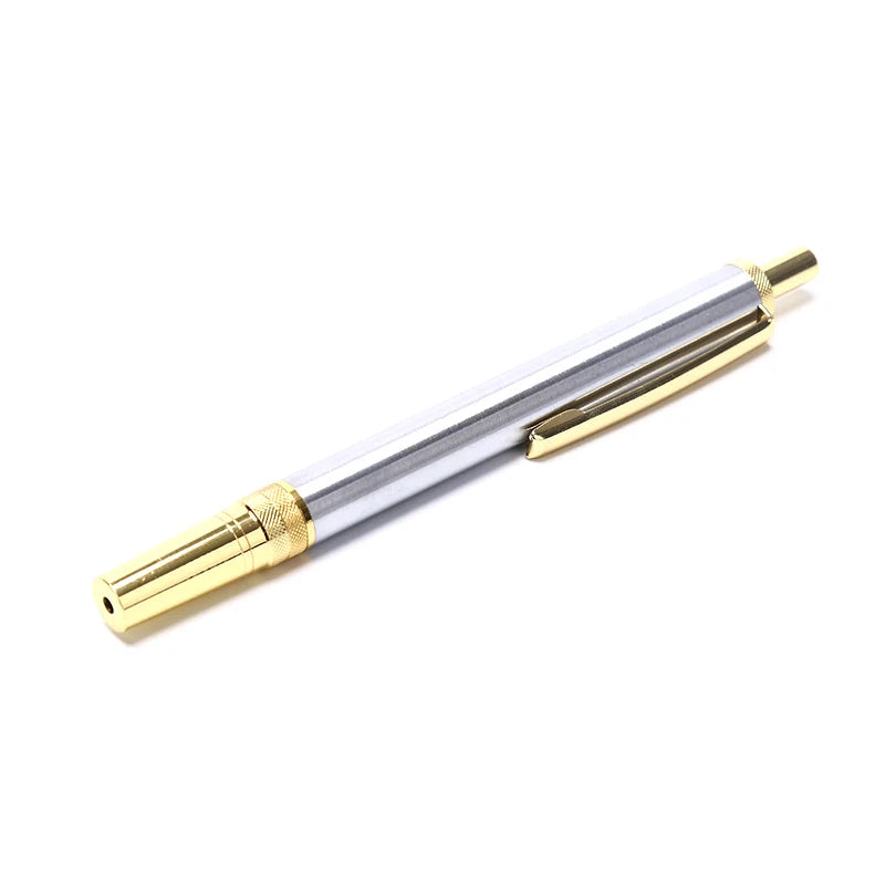100pcs Stainless Steel Lancet Pen Adjustable Depth Blood Sampling Glucose Test Pen Lancing Device for Diabetics Blood Collect